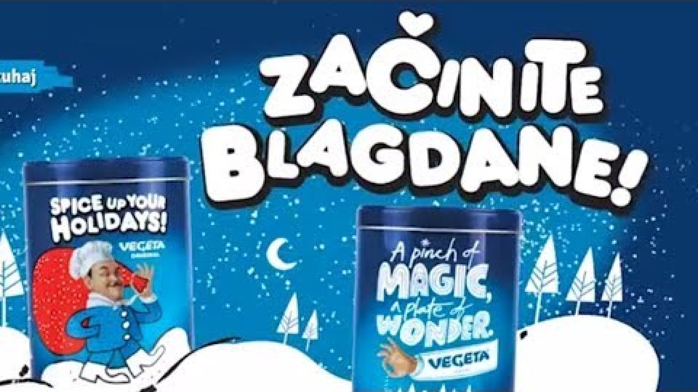 Začinite blagdane s Vegetom!