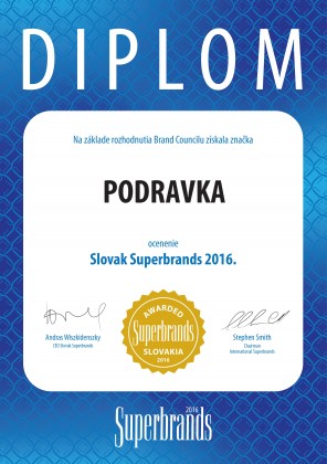 Podravka opäť získala ocenenie Superbrands!