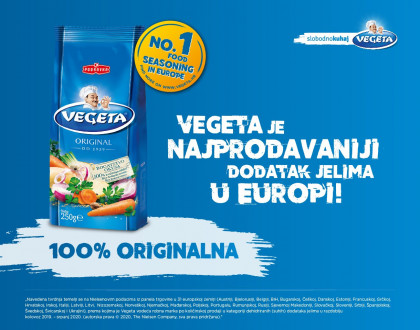 Vegeta – najprodavaniji dehidrirani dodatak jelima u Europi