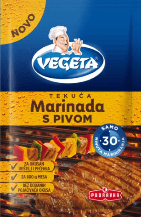 Vegeta marinade with beer received Superior Taste Award