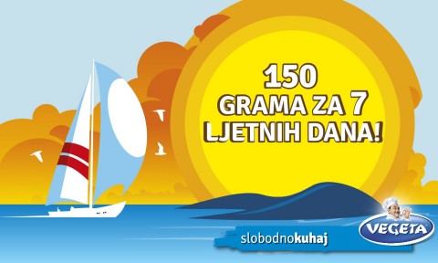 Vegeta 150 grama za 7 ljetnih dana
